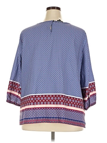 Talbots 3/4 Sleeve Blouse (view 2)