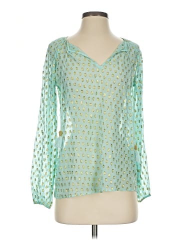 Lilly Pulitzer Long Sleeve Silk Top (view 1)