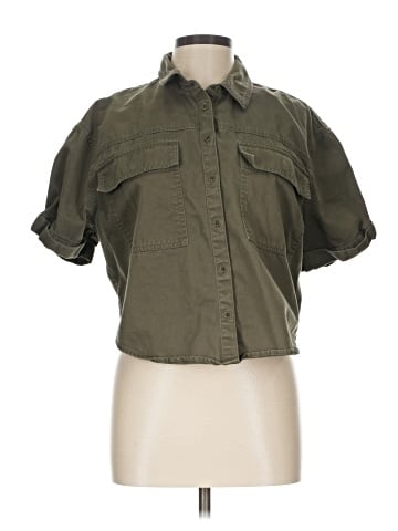 Madewell Short Sleeve Button-Down Shirt (view 1)