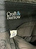 Croft & Barrow Solid Black Active Pants Size 10 - photo 7