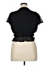 Miami 100% Polyester Black Short Sleeve Top Size XL - photo 2