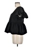 Express 100% Polyester Black Short Sleeve Top Size M - photo 5