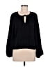 Velvet Heart Black Long Sleeve Blouse Size M - photo 1