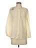 Tucker 100% Silk Ivory 3/4 Sleeve Silk Top Size XS - photo 1