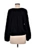 Velvet Heart Black Long Sleeve Blouse Size M - photo 2