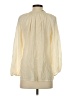 Tucker 100% Silk Ivory 3/4 Sleeve Silk Top Size XS - photo 2