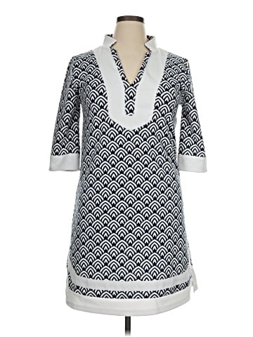 V Fish Casual Dress (view 1)