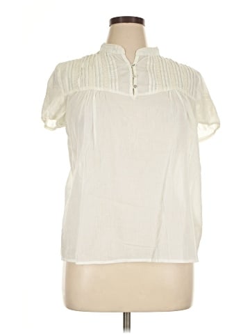 Zara Basic Short Sleeve Blouse (view 1)