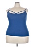 Bozzolo Blue Tank Top Size 3X - photo 1