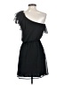 Eyelash Couture 100% Polyester Solid Black Cocktail Dress Size S - photo 2
