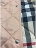 Burberry 100% Polyester Tan Pink Quilted Jacket  Size 14 - photo 4
