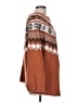 Aerie Chevron-herringbone Brown Pullover Sweater Size L - photo 4