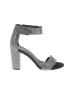 Jeffrey Campbell Silver Gray Sandals Size 9 - photo 1