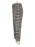 H&M Plaid Gray Casual Pants Size 6 - photo 5