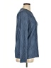 Zesica Blue Long Sleeve Top Size XL - photo 4