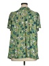Lane Bryant Green Short Sleeve Blouse Size 14 - 16 Plus - photo 2