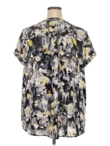 Simply Vera Vera Wang Short Sleeve Blouse (view 2)