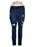 Just Fab Blue Jeans Size 18W - photo 1