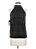 RACHEL Rachel Roy 100% Polyester Silver Black Sleeveless Blouse Size S - photo 1