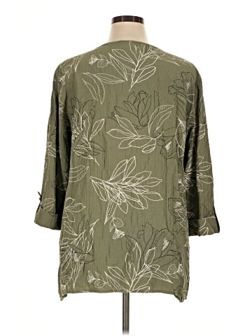 JM Collection 3/4 Sleeve Blouse (view 2)
