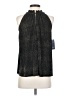 RACHEL Rachel Roy 100% Polyester Silver Black Sleeveless Blouse Size S - photo 2