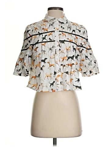 Maeve Short Sleeve Blouse (view 1)