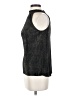 RACHEL Rachel Roy 100% Polyester Silver Black Sleeveless Blouse Size S - photo 5