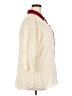 Wrapper 100% Polyester Color Block Ivory 3/4 Sleeve Blouse Size 2X - photo 4