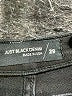 Just Black Black Jeans Size 29 waist - photo 7