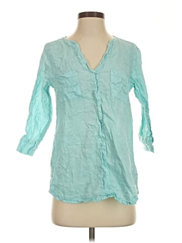 Allen Allen 3/4 Sleeve Blouse (view 1)