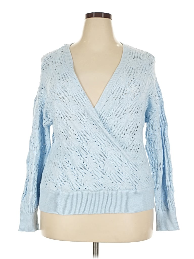 Pre-owned Merokeety Pullover Sweater In Blue