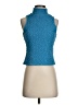Blue Tassel Teal Sleeveless Blouse Size S - photo 1