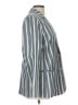 Lafayette 148 New York Stripes Blue Blazer Size 10 - photo 4