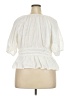 Old Navy 100% Cotton Ivory Short Sleeve Blouse Size XXL Petite - photo 2