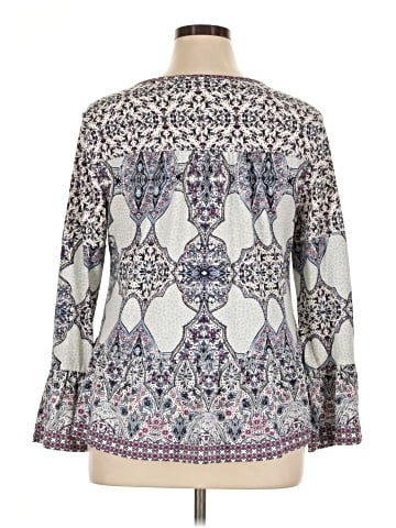 Style&Co Long Sleeve Blouse (view 2)