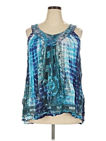 Greater Good Network Sleeveless Blouse (view 1)