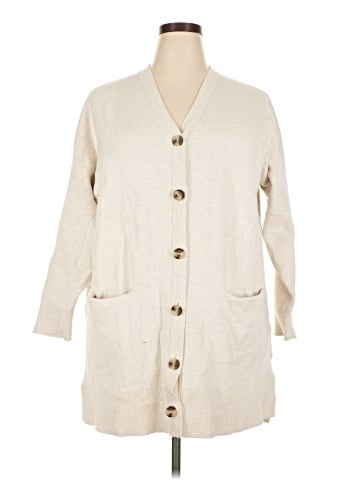 Madewell Plus Miller Cardigan Sweater (view 1)
