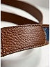 Gucci 100% Leather Brown Blue Leather Belt Size Lg/XL(120cm/48") - photo 3