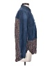 Anthropologie Blue Long Sleeve Button-Down Shirt Size 4 - photo 4