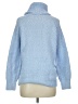 Nine West 100% Polyester Blue Turtleneck Sweater Size M - photo 2