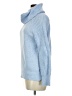 Nine West 100% Polyester Blue Turtleneck Sweater Size M - photo 5