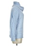 Nine West 100% Polyester Blue Turtleneck Sweater Size M - photo 4