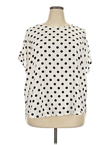 Maurices Short Sleeve Blouse (view 1)