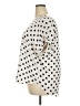 Maurices 100% Polyester Polka Dots Ivory Short Sleeve Blouse Size 2X - photo 5