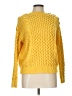 Ann Taylor Yellow Pullover Sweater Size Lg Petite - photo 1