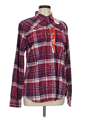 Jachs Girlfriend Long Sleeve Button-Down Shirt (view 1)