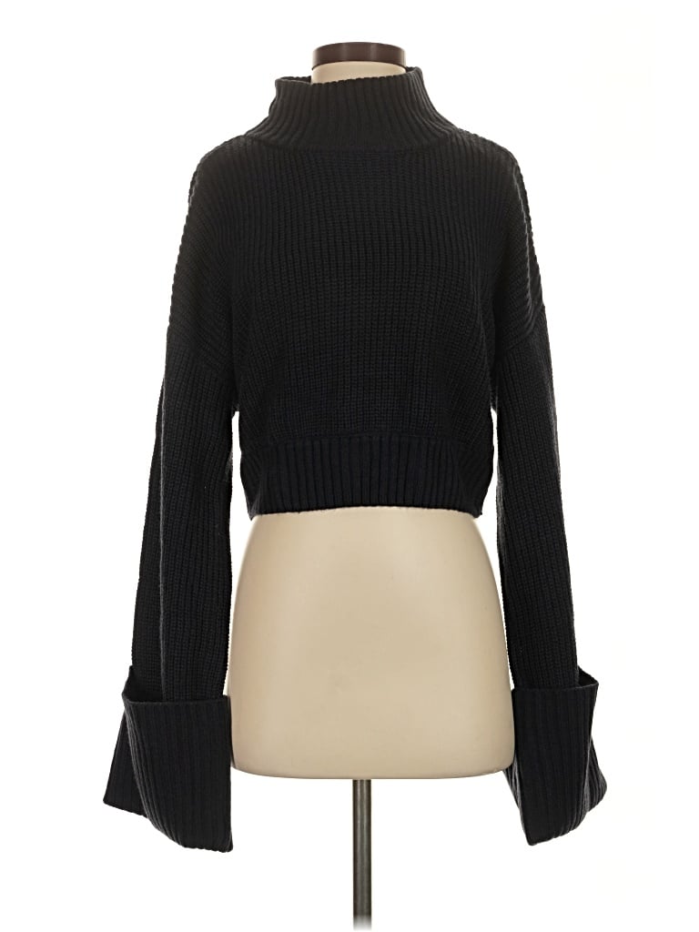 Pre-owned Weworewhat Turtleneck Sweater In Black