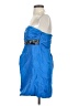 Tibi 100% Silk Blue Cocktail Dress Size 4 - photo 5