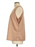 NYDJ 100% Polyester Tan Sleeveless Top Size L - photo 5