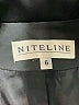Niteline 100% Polyester Black Coat Size 6 - photo 6